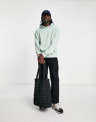 Il Sarto outline oversized hoodie in light green