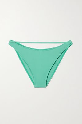 Jacquemus - Peirado Cutout Recycled Bikini Briefs - Green