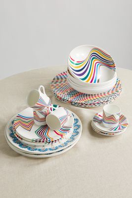 Nimerology - I'm Off To Join The Circus 20-piece Dinner Set - White