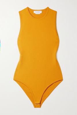 Gabriela Hearst - Vath Wool Bodysuit - Yellow