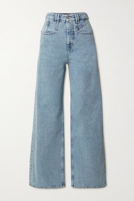 Isabel Marant - Lemony High-rise Flared Jeans - Blue