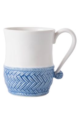 Juliska Le Panier Mug in Whitewash/Delft Blue