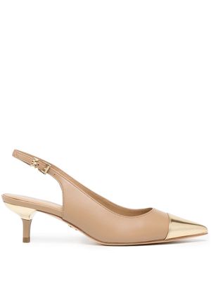 Michael Kors Kadence 60mm slingback pumps - Brown