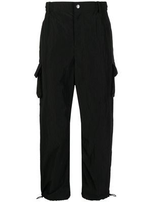Ports V cropped cargo trousers - Black
