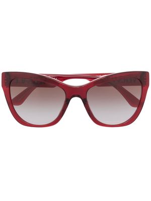 Versace Eyewear cat-eye frame sunglasses - Red