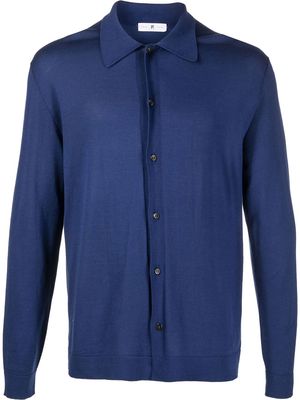 PT TORINO buttoned polo shirt - Blue