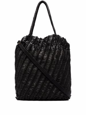 Officine Creative Susan/03 woven tote bag - Black