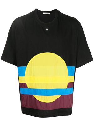 Craig Green geometric-print T-shirt - Black