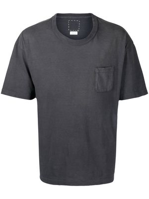 visvim chest patch-pocket T-shirt - Grey