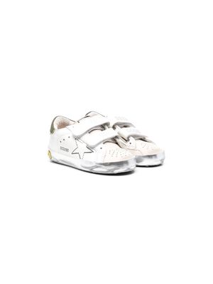 Golden Goose Kids Sstar touch-strap sneakers - White