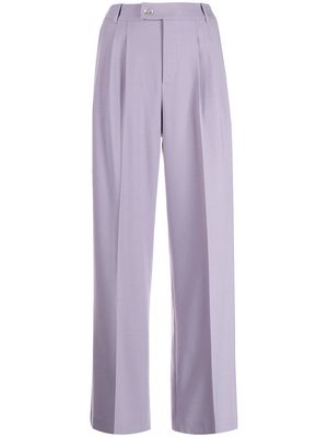 Ports V high-waist tailored trousers - Purple