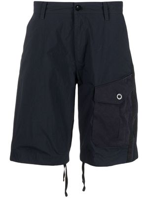 Ten C knee length cargo shorts - Blue