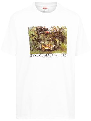 Supreme Masterpieces print T-shirt - White