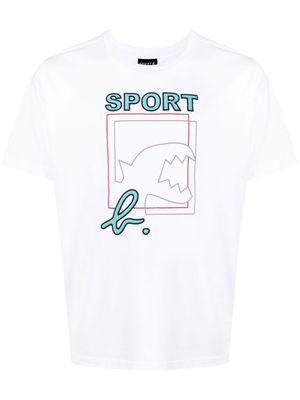 SPORT b. by agnès b. sport graphic T-shirt - White