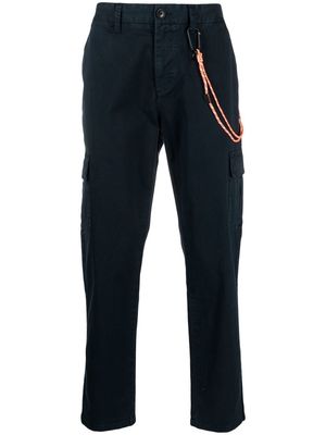 Sun 68 pocket-detail chino trousers - Blue