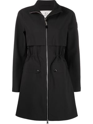 Woolrich Pequea single-breasted coat - Black