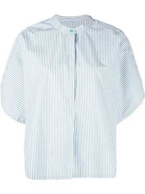 Woolrich striped poplin blouse - White