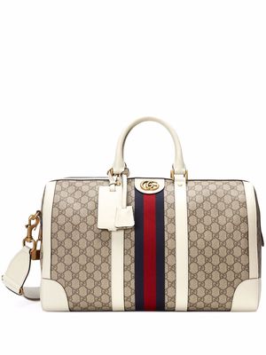 Gucci large Ophidia duffle bag - Neutrals
