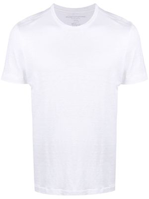 Majestic Filatures chenille-texture fitted T-Shirt - White