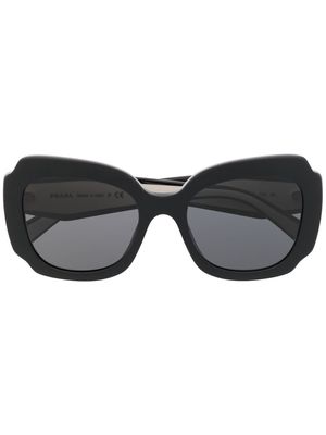 Prada Eyewear oversized-frame sunglasses - White