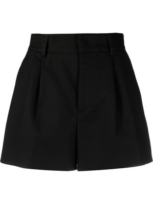 RED Valentino high-waist tailored shorts - Black