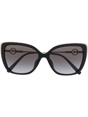 Michael Kors oversize cat-eye sunglasses - Black