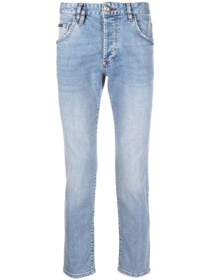 Philipp Plein washed slim jeans - Blue