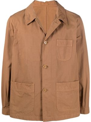 Paltò cotton shirt jacket - Brown
