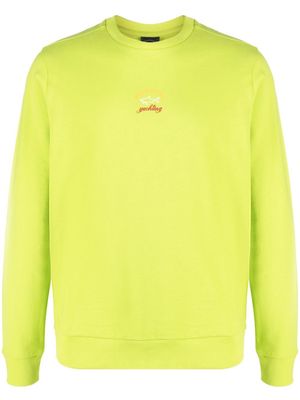 Paul & Shark logo-print sweatshirt - Green