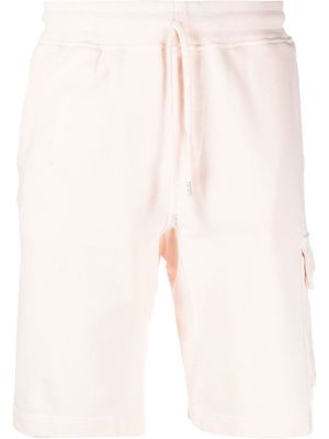 C.P. Company cotton track shorts - Orange