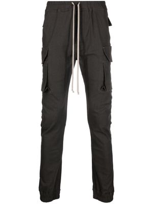 Rick Owens DRKSHDW drawstring-waistband trousers - Grey