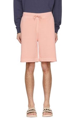 Boss Pink Cotton Shorts