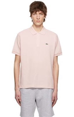 Lacoste Pink Cotton Polo