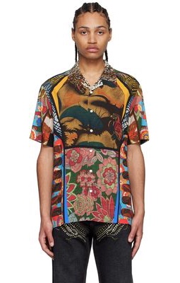 PHIPPS Mulitcolor Bowling Shirt