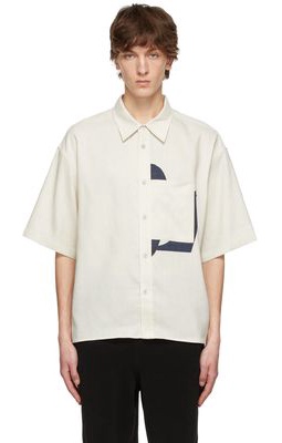 LE17SEPTEMBRE SSENSE Exclusive Off-White Linen Shirt