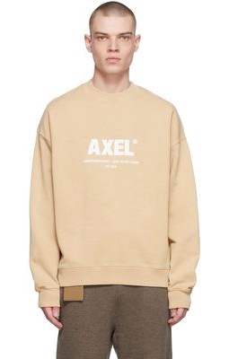 Axel Arigato Tan Organic Cotton Sweatshirt