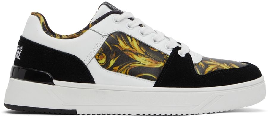Versace Jeans Couture Black & White Garland Starlight Sneakers