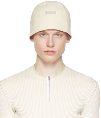 Jacquemus Off-White 'Le Marino' Bucket Hat