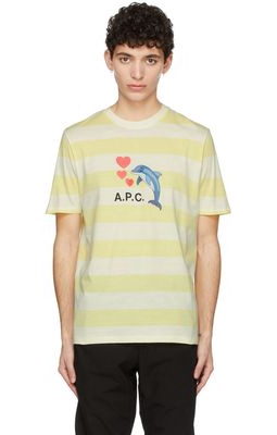 A.P.C. Yellow Simon T-Shirt