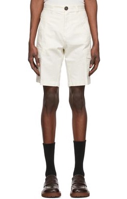 Winnie New York Off-White Cotton Shorts