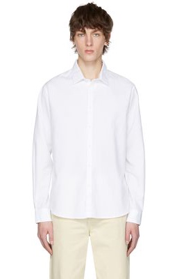 Sunspel White Cotton Shirt