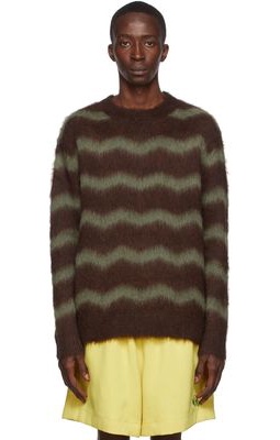 Acne Studios Brown Alpaca Sweater