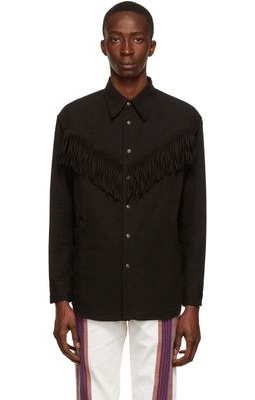 NOMA t.d. Black Cotton Shirt