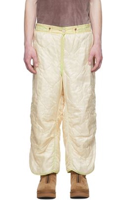 NotSoNormal Off-White Puff Lounge Pants