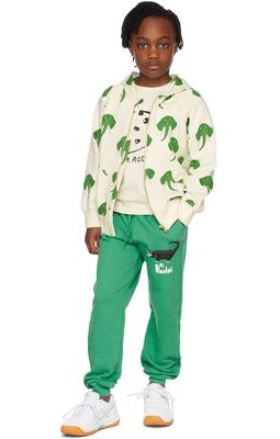 Mini Rodini Kids Green Crocodile Lounge Pants