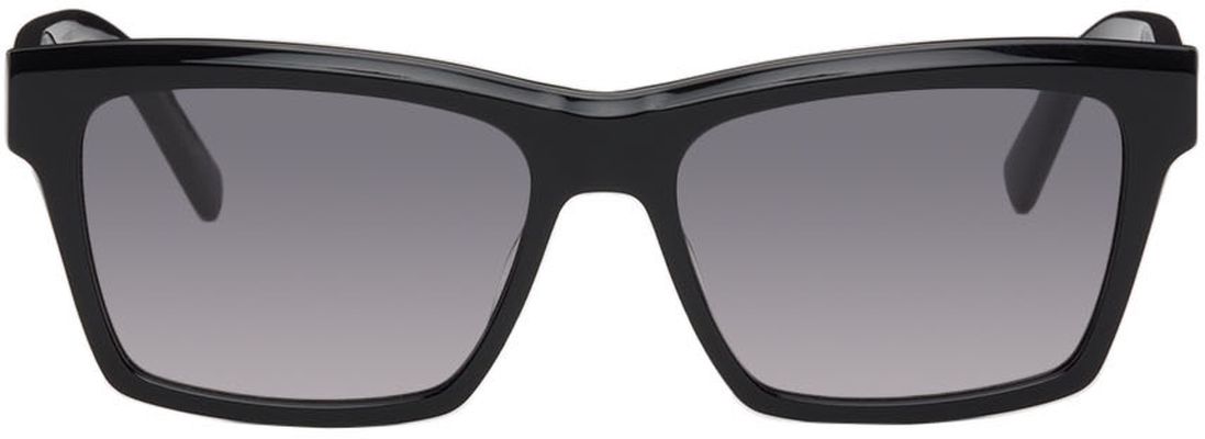 Saint Laurent Black SL M104 Cat-Eye Sunglasses