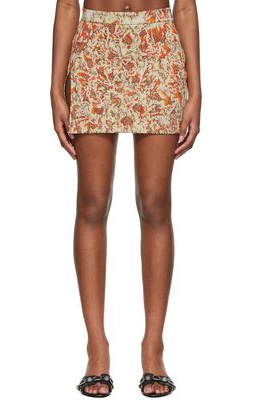 AMBUSH Multicolor Nylon Mini Skirt