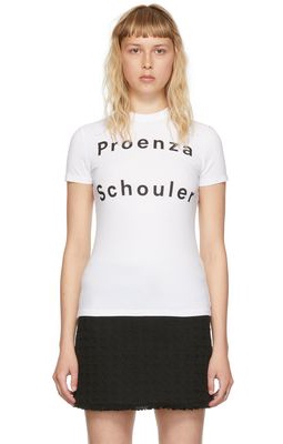 Proenza Schouler White Cotton T-Shirt