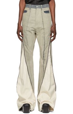 Rick Owens Taupe Bolan Jeans