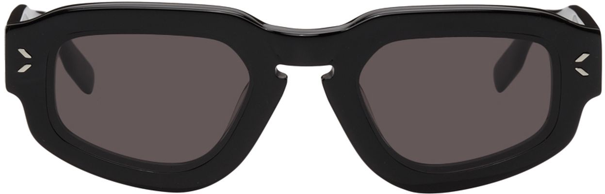 MCQ Black Acetate Sunglasses